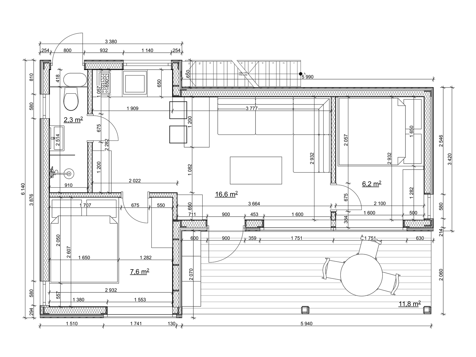 TETFLAT 070 — планировка