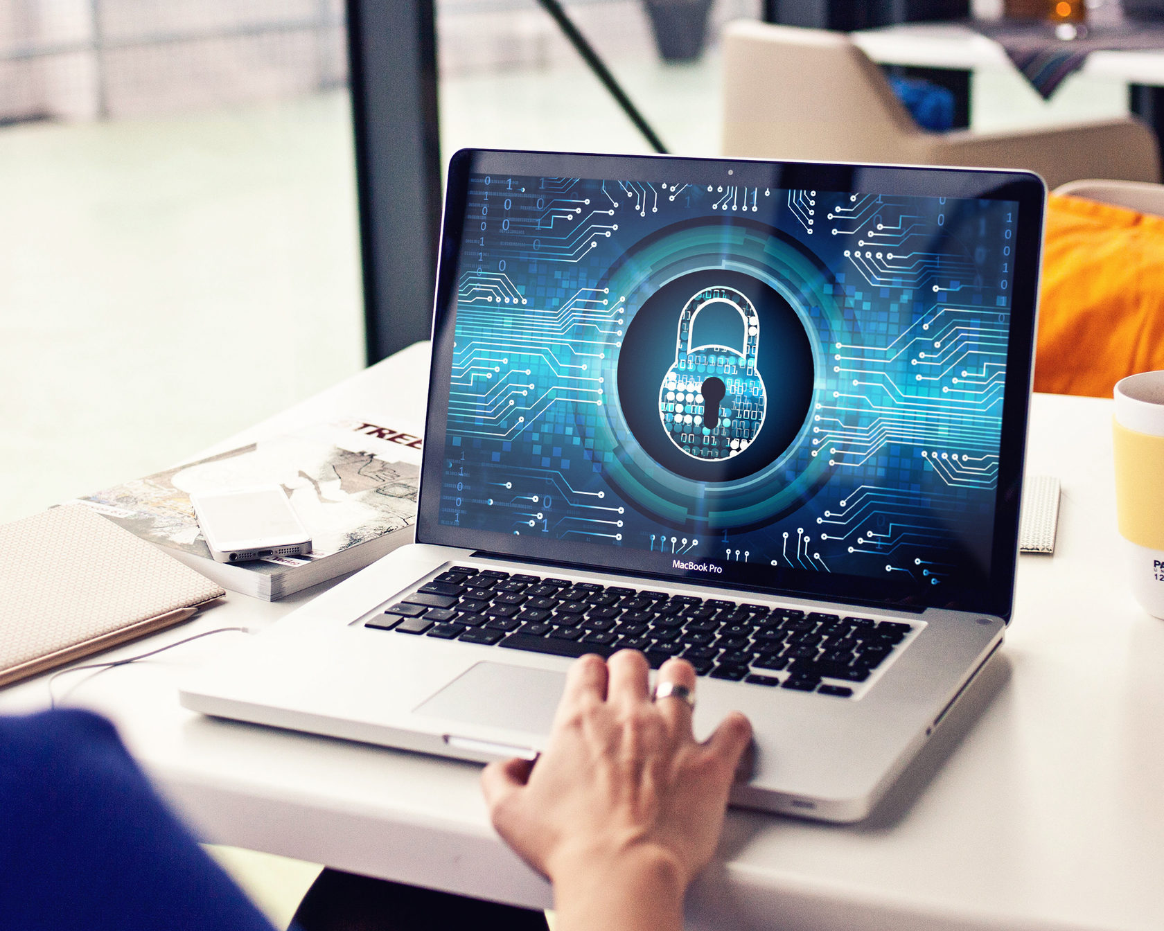 Header illustration for the article about Zoom meeting security