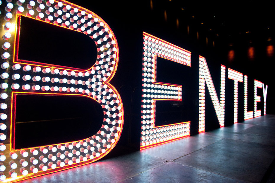 Светодиодная вывеска на мероприятие 