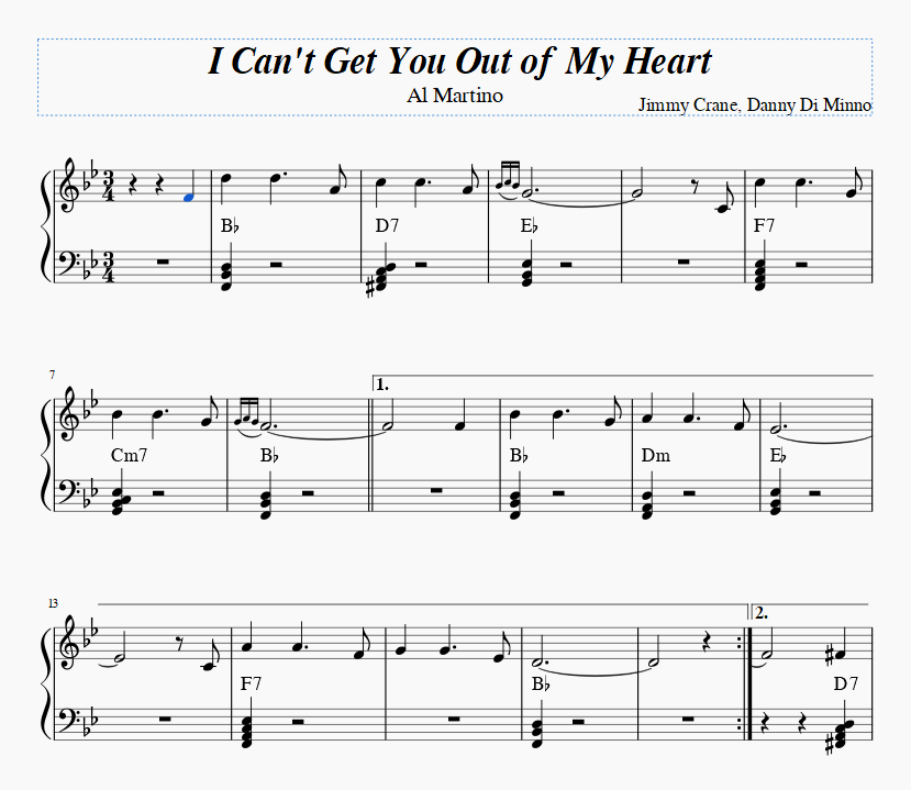 I Can't Get You Out of My Heart