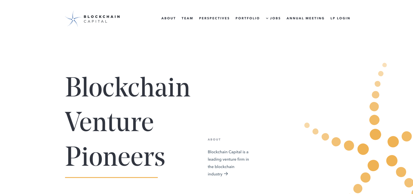 Blockchain Capital - site image