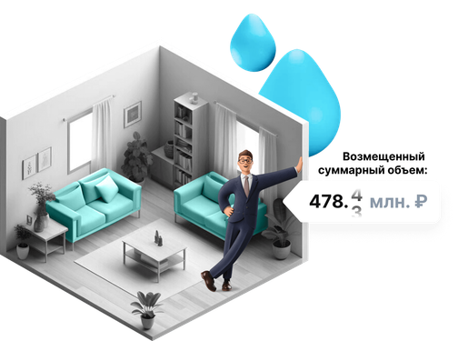 Независимая экспертиза залива квартиры | Оценка ущерба после затопления ...