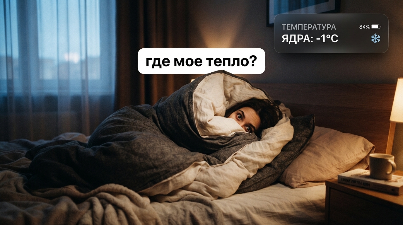 Почему под утро становится холодно под одеялом