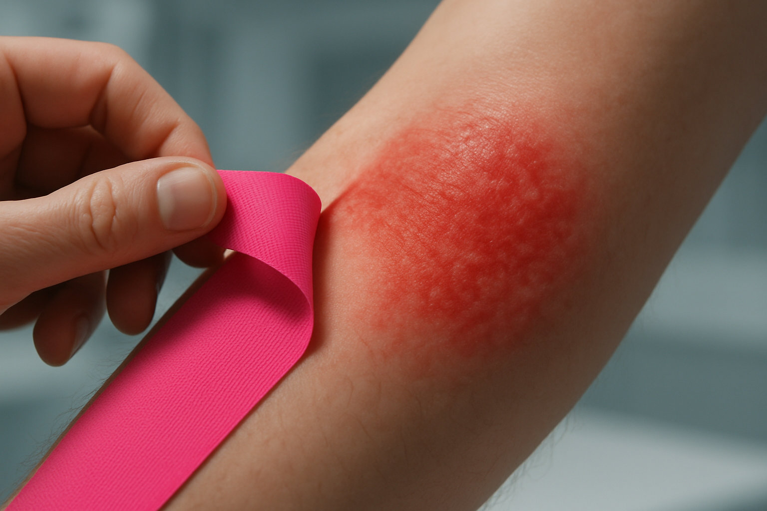 Когда тейпирование противопоказано