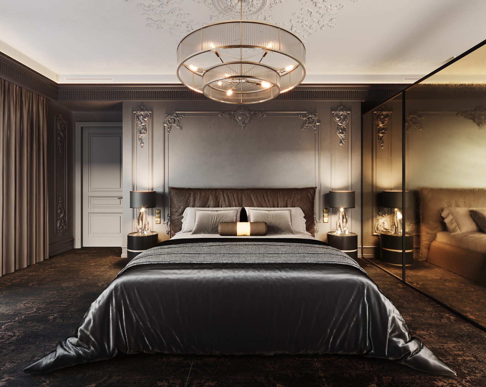 визуализация спальни