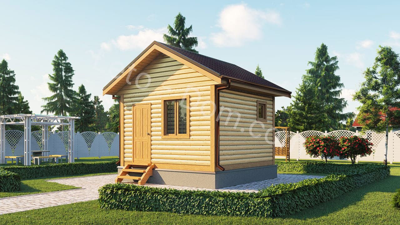 дом из бруса