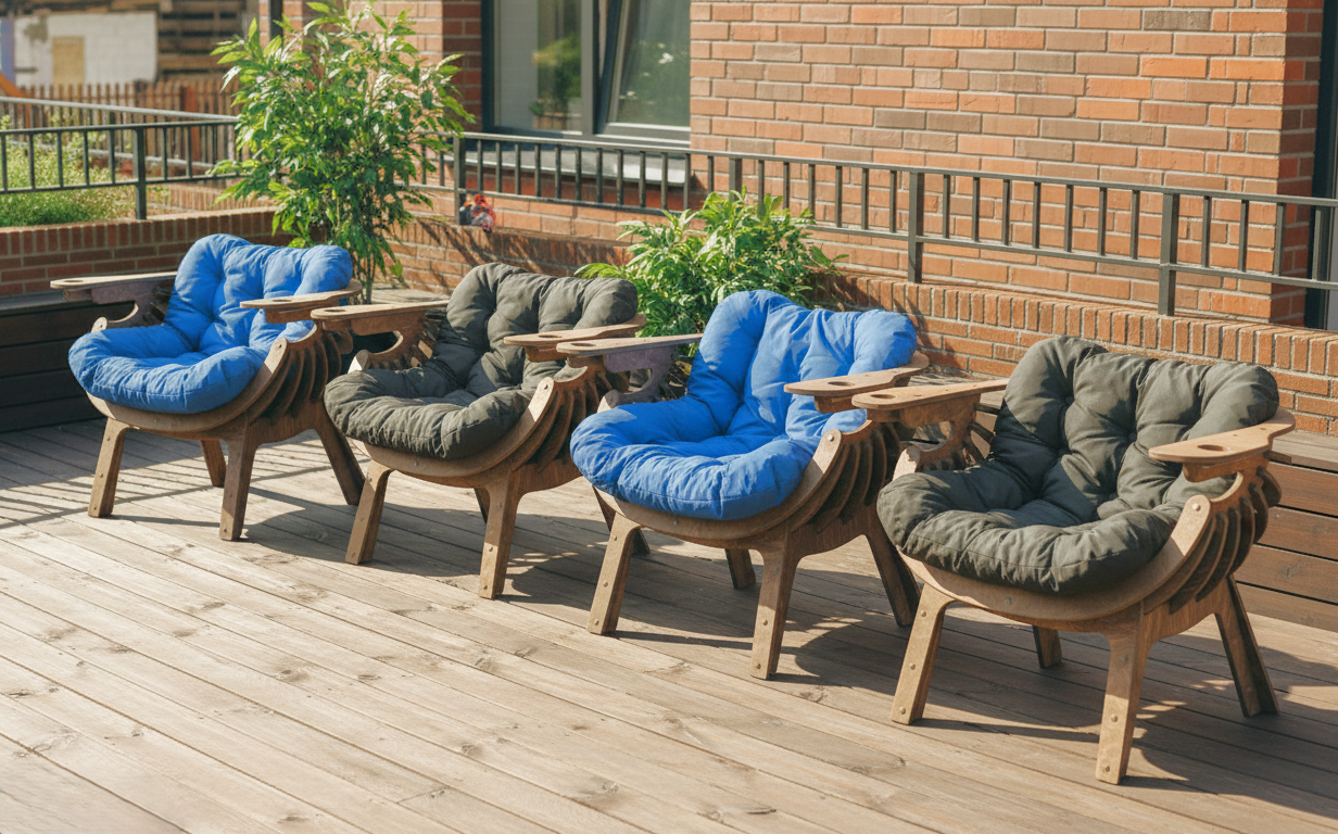 Мини-диваны в стиле ретро