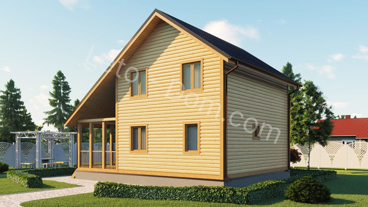 дом из бруса