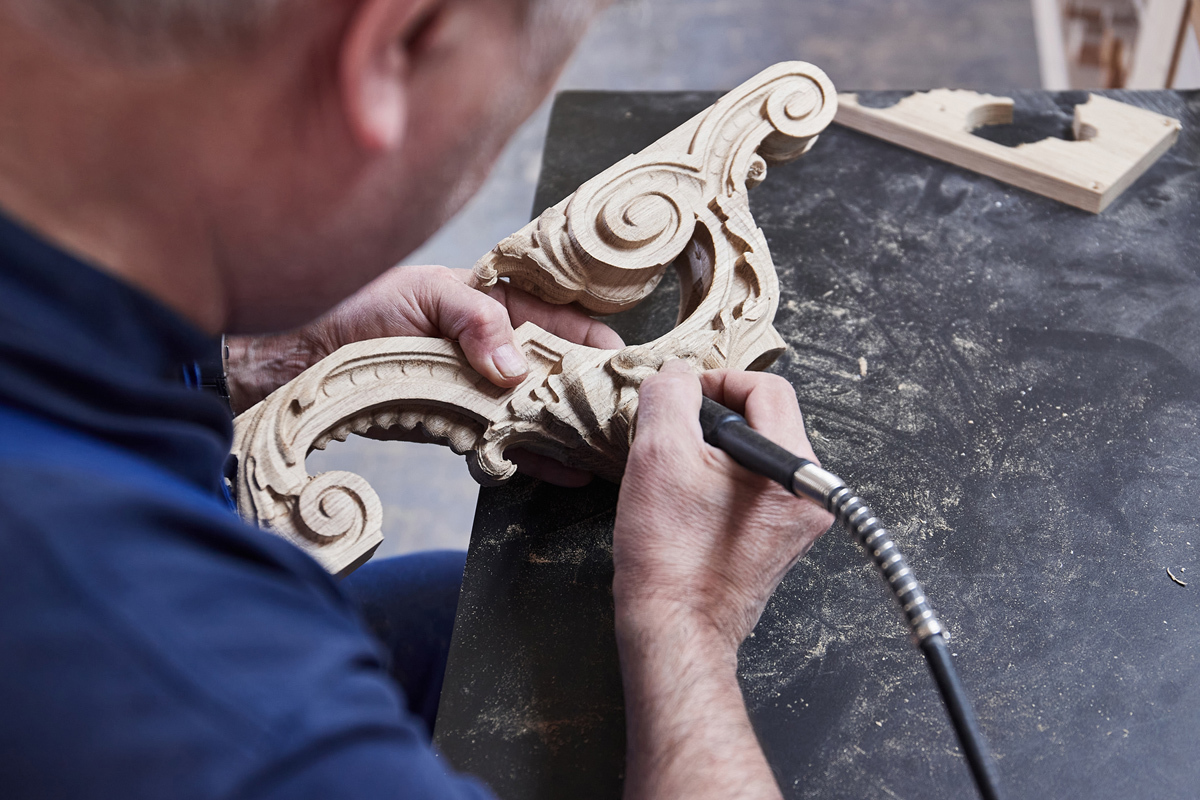 фотосъемка создания деревянных изделий