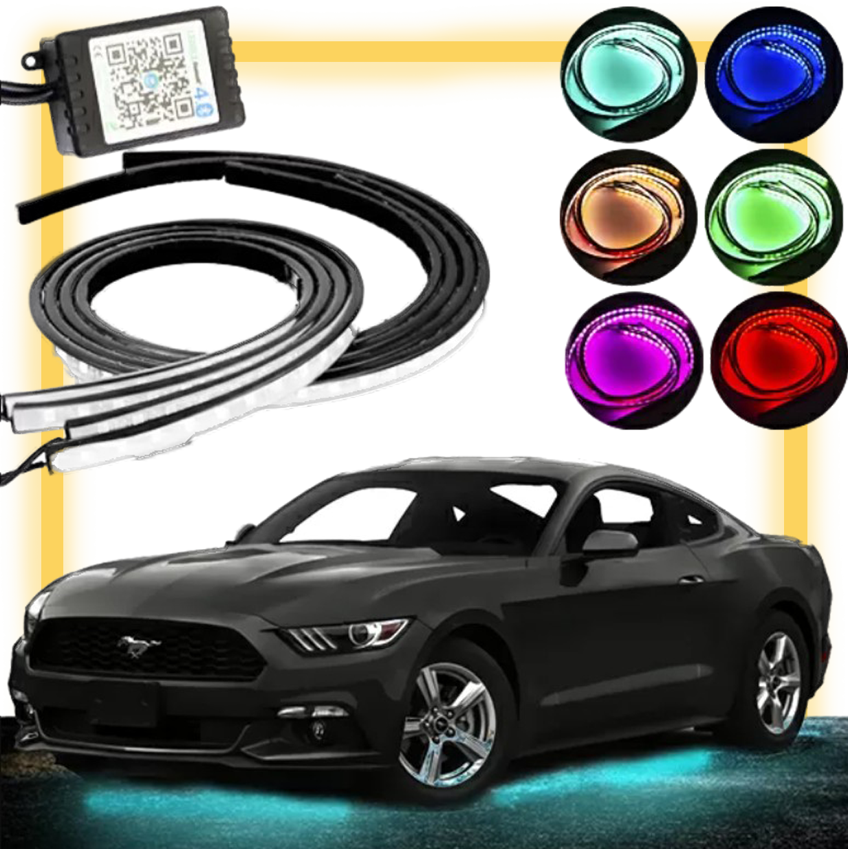 Купить Paint Road Bluetooth 4.0 LED подсветка днища управление со смартфона  Android IOS