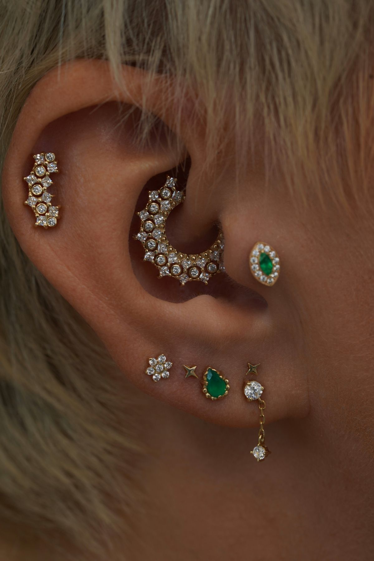 BLAKIT JEWELRY — ухо с украшениями