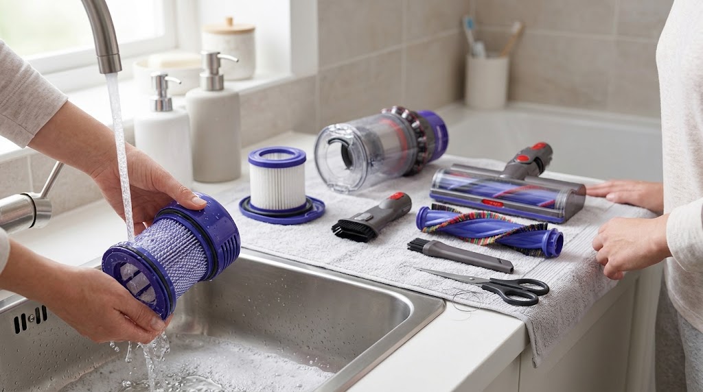 Аксессуары и насадки Dyson для регулярного ухода