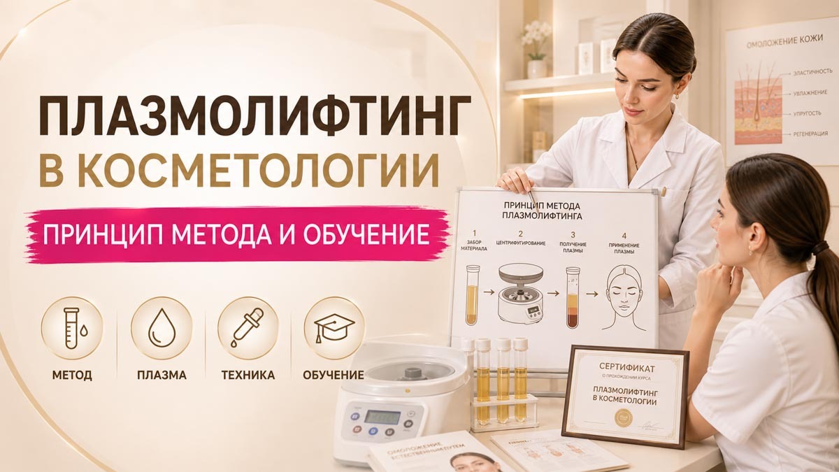 Плазмолифтинг в косметологии: принцип метода и обучение специалистов