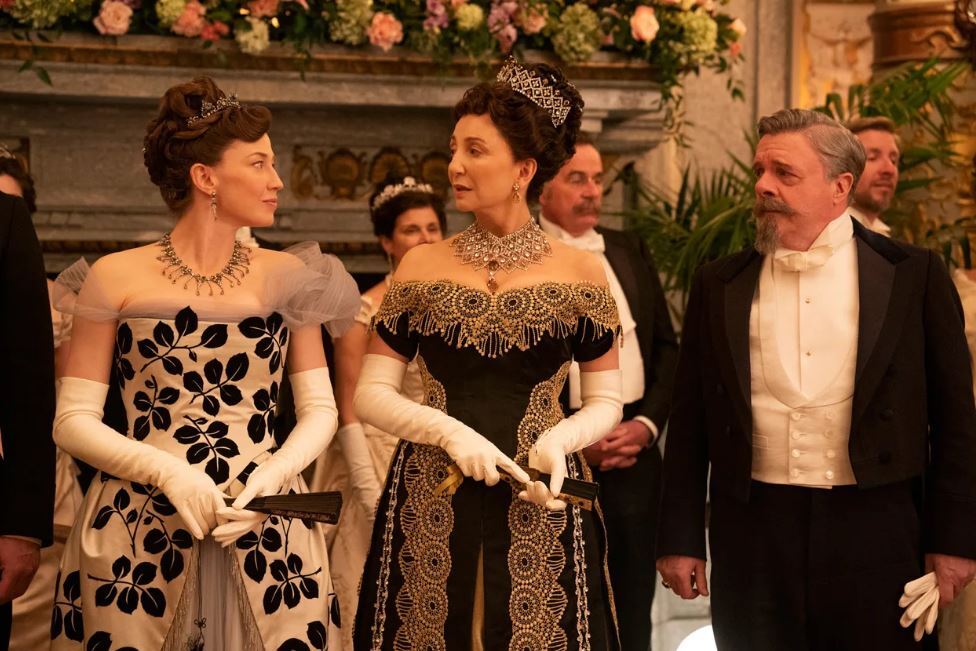 Кадр из этого красивого сериала