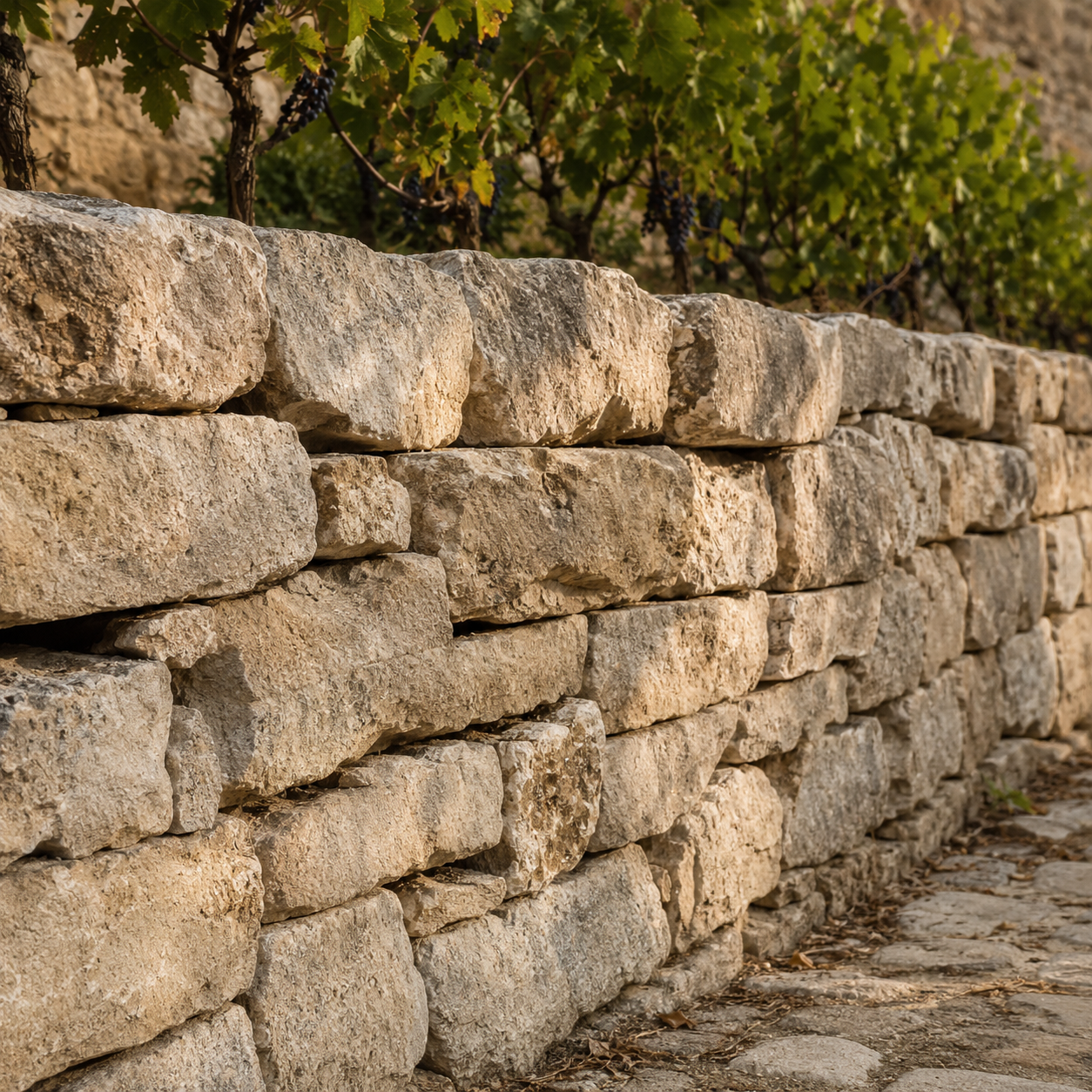 Limestone material detail