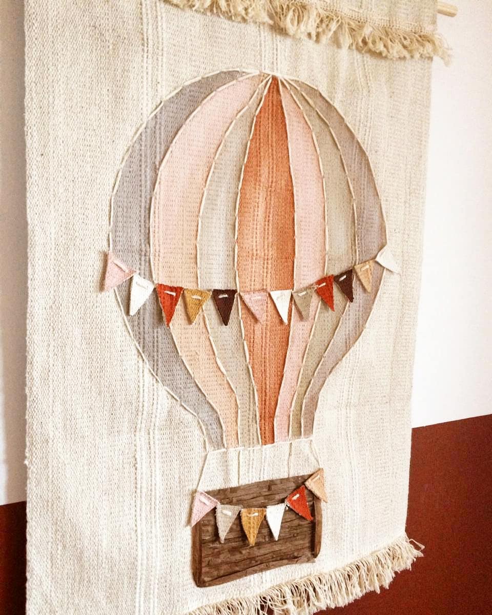 панно на стену в детскую комнату воздушный шар