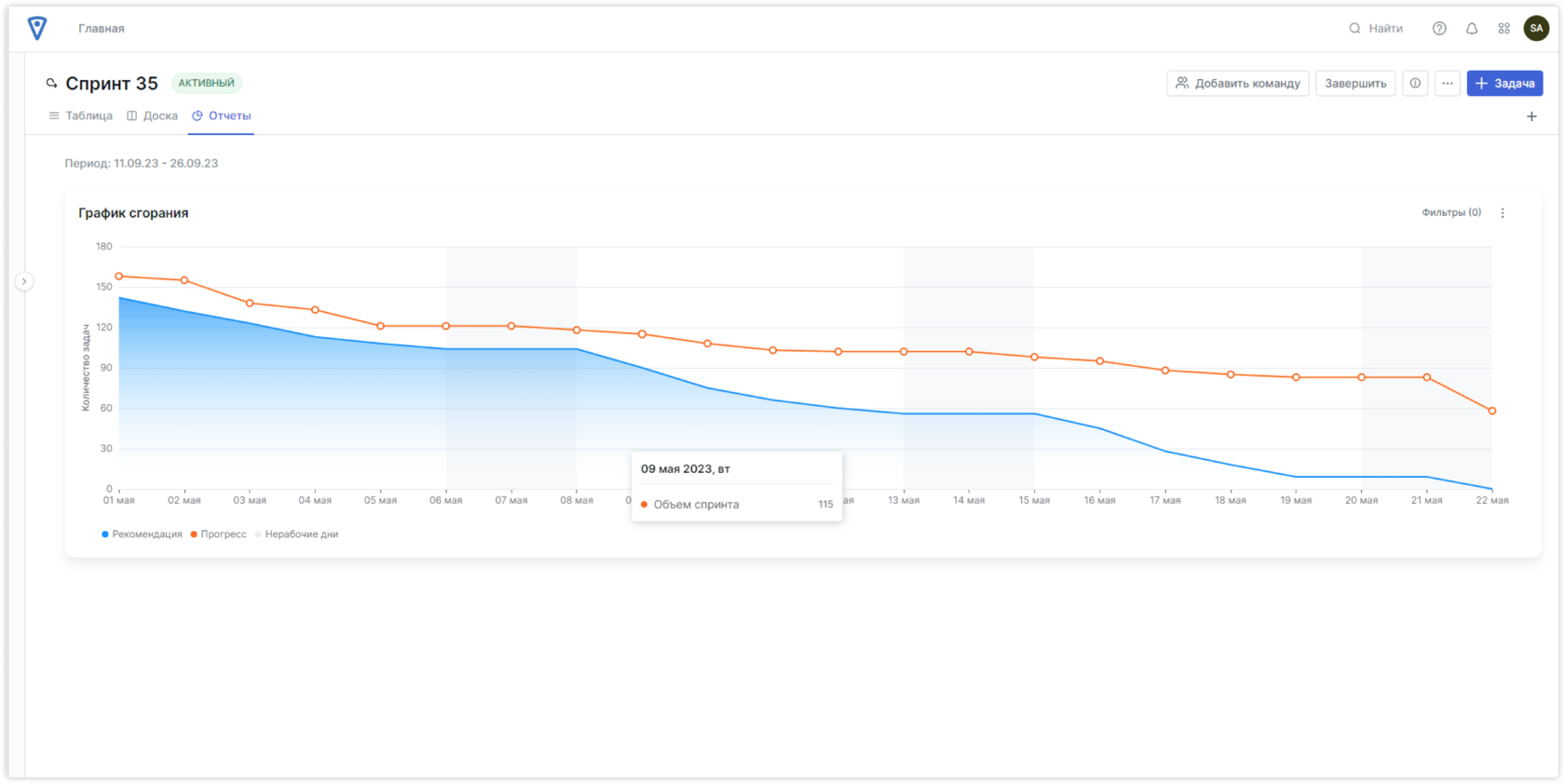 Новый релиз TeamStorm 2.33