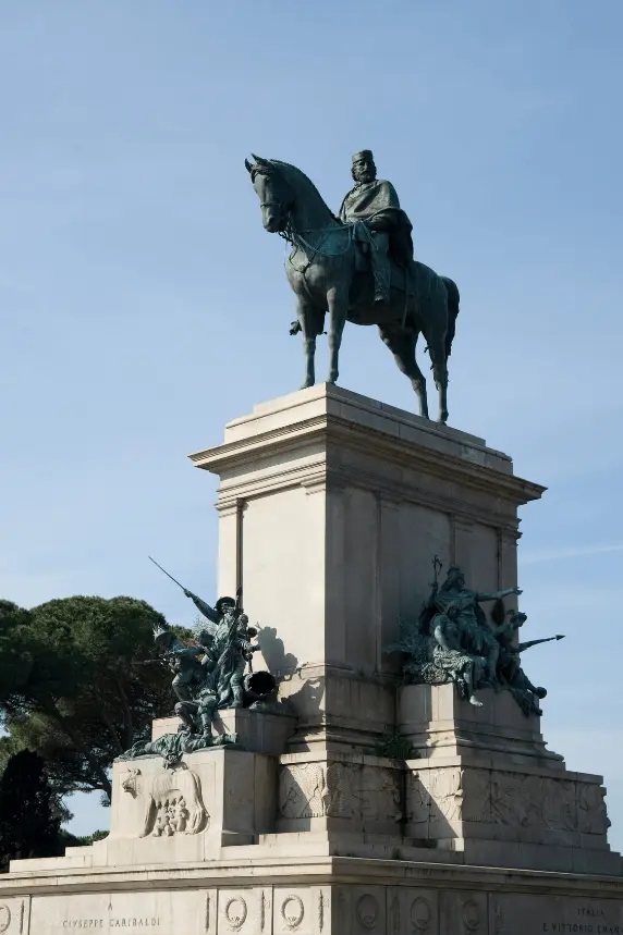 Италия. Памятник Д. Гарибальди
