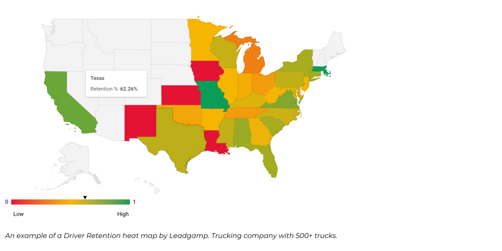 Truck driver turnover rate
