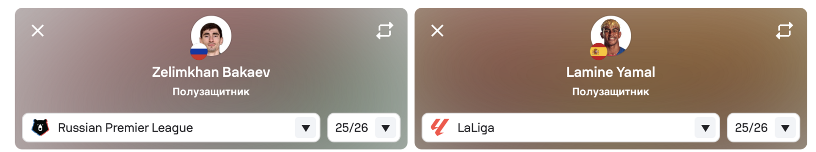 Бакаев и Ямаль