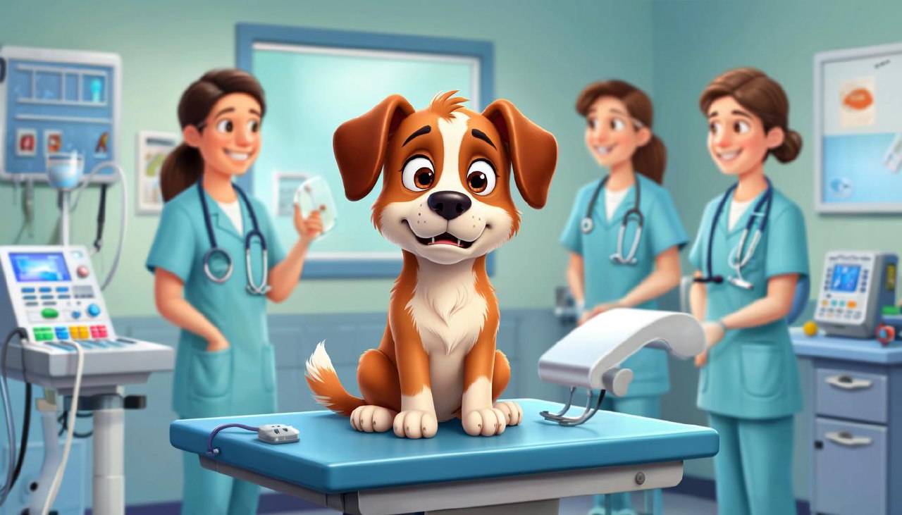 Увеличение слюнных желёз у собак