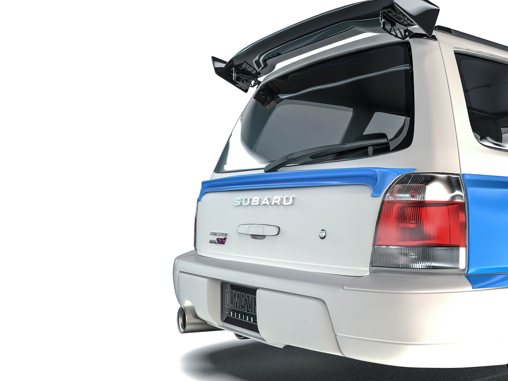 Mid spoiler SUBARU FORESTER SF5/9 97-99