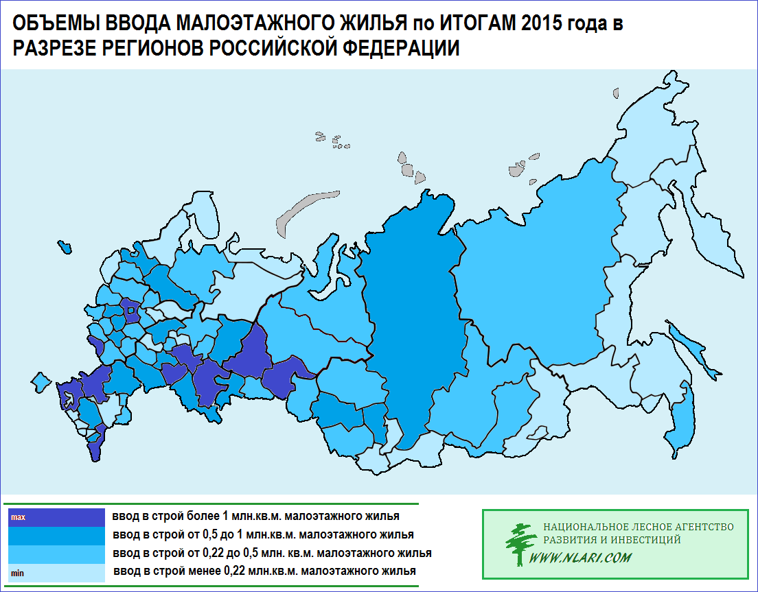 Итог 2015 года. В разрезе регионов.