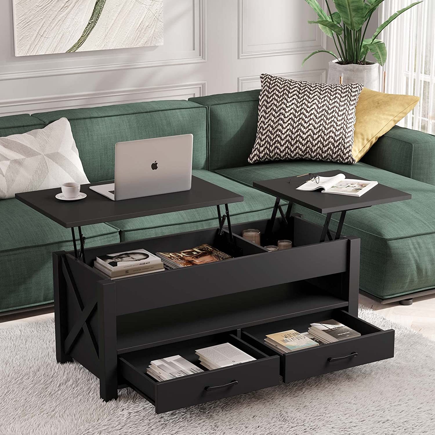 13 Best Double Lift Top Coffee Tables You’ll Love