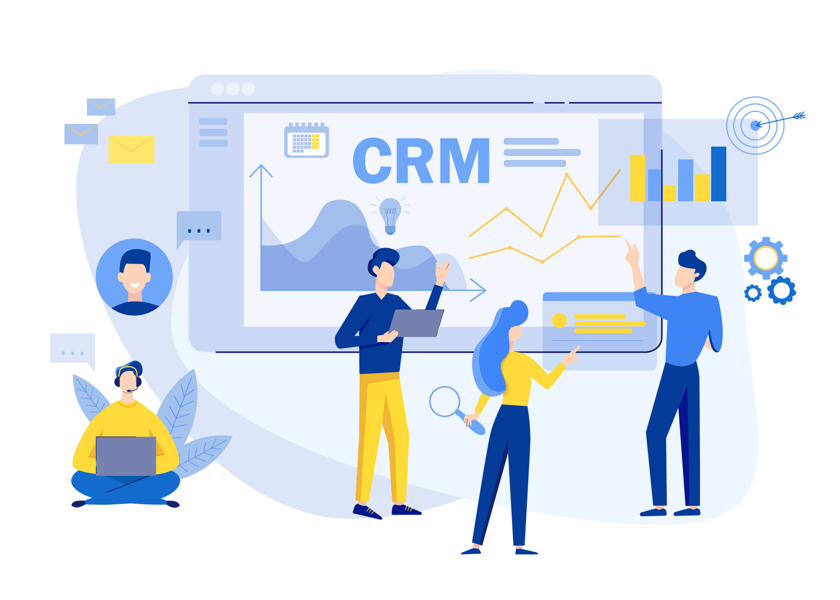 Crm системы картинки для презентации