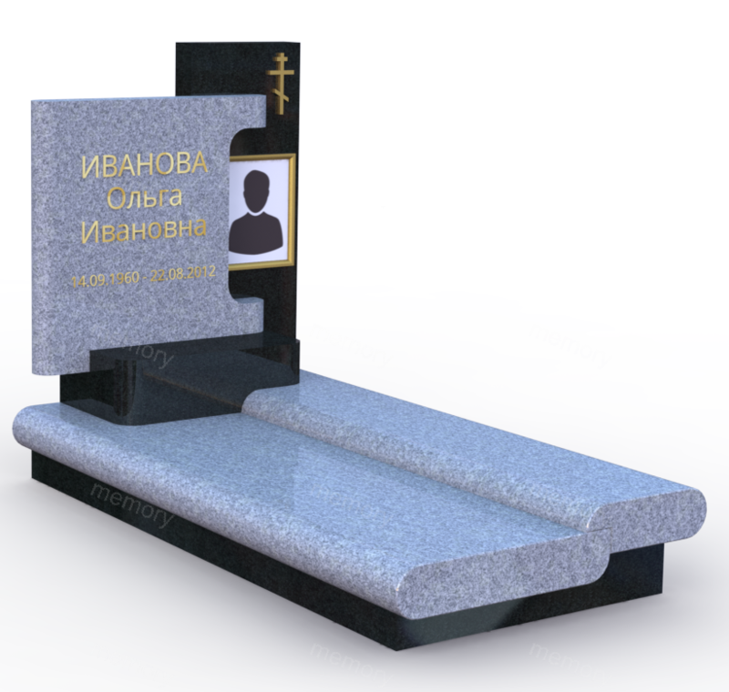 Гранит 44. Памятник на могилу двухцветный. Памятник двухцветный для двоих.