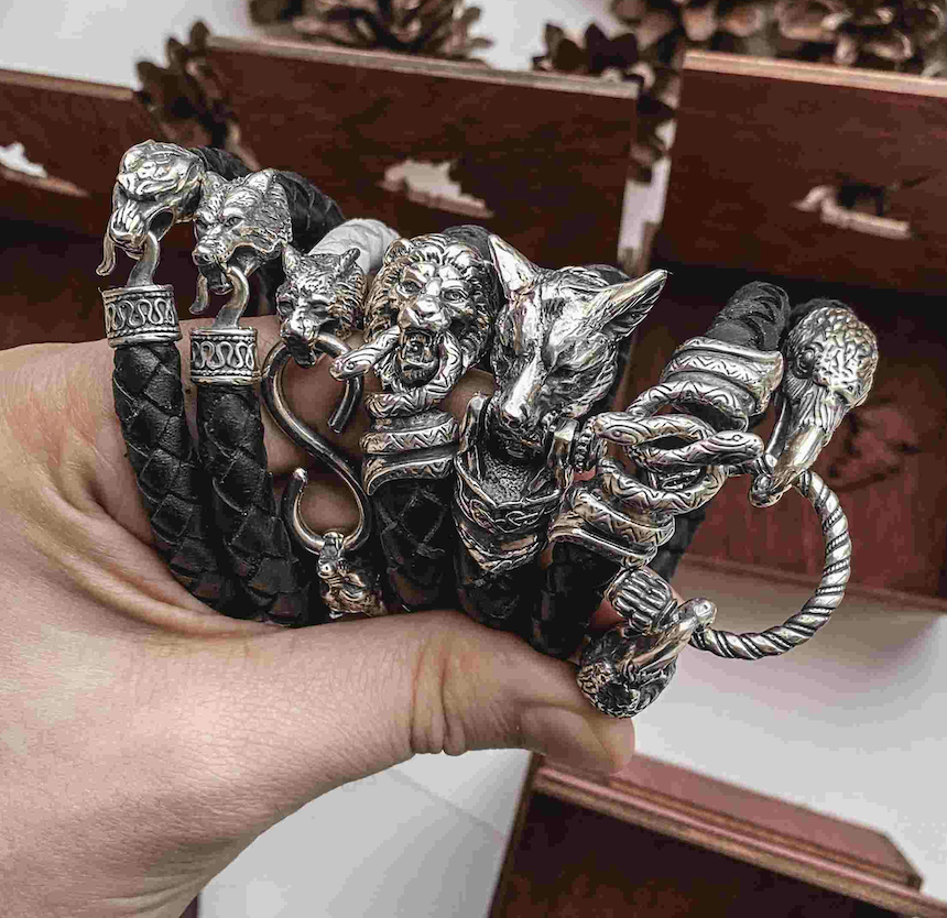 браслеты с животными