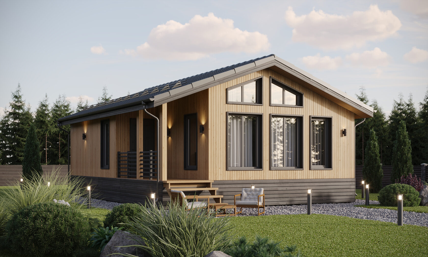 МОНЕ — проект дома PREFAB9