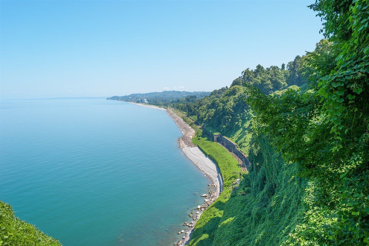 Пляжи в грузии фото