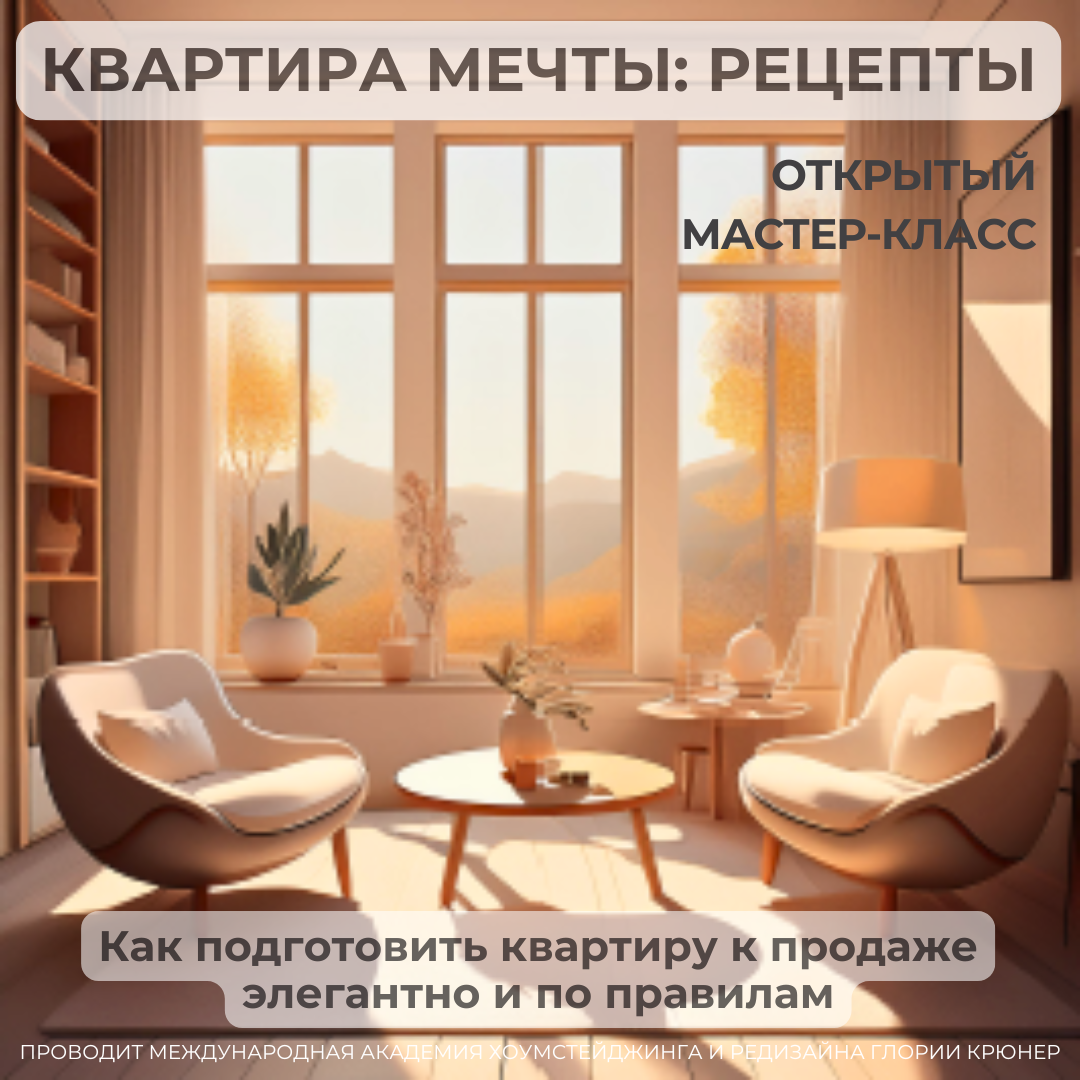 Открытый мастер-класс по хоумстейджингу