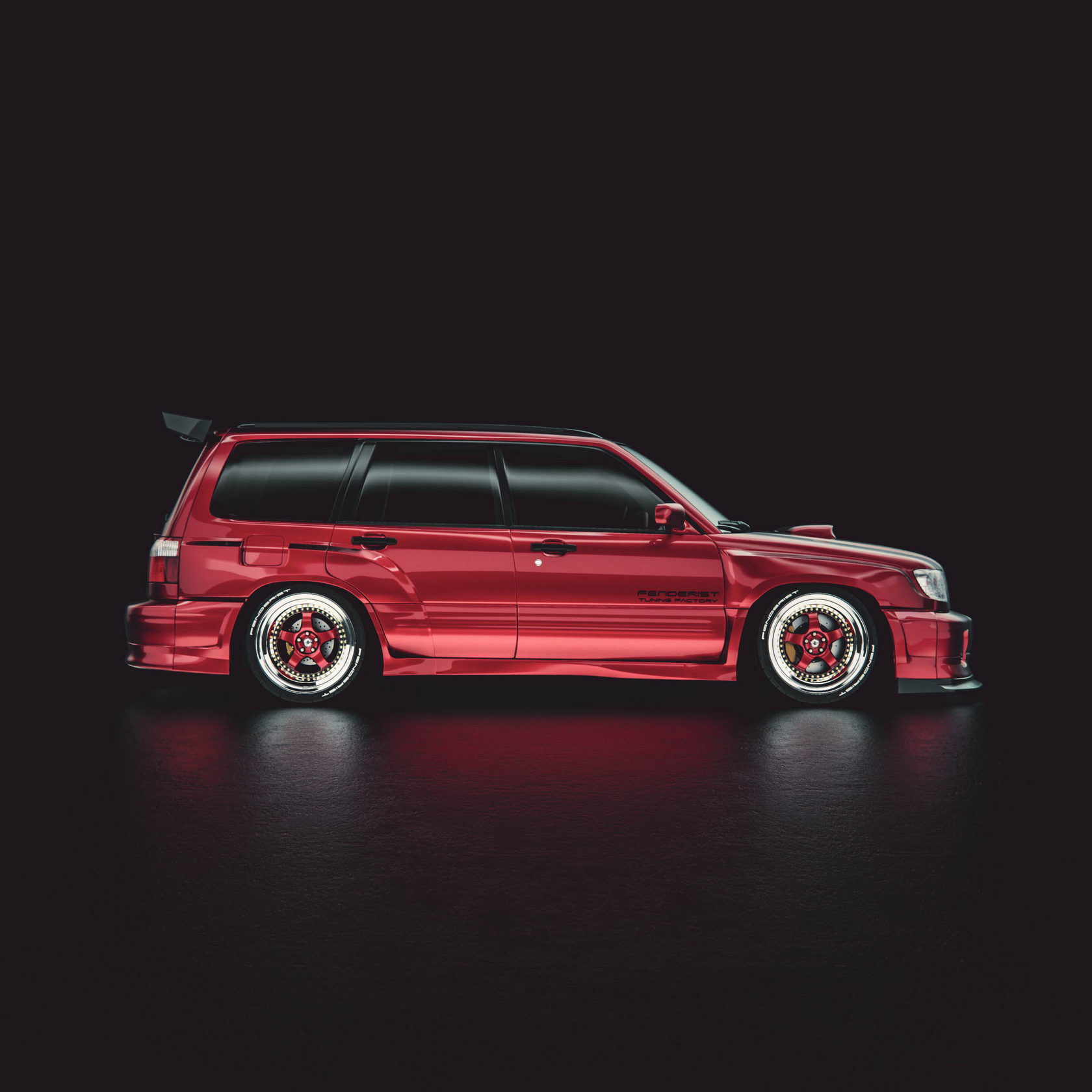 Top Spoiler ver 2 SUBARU FORESTER SF5