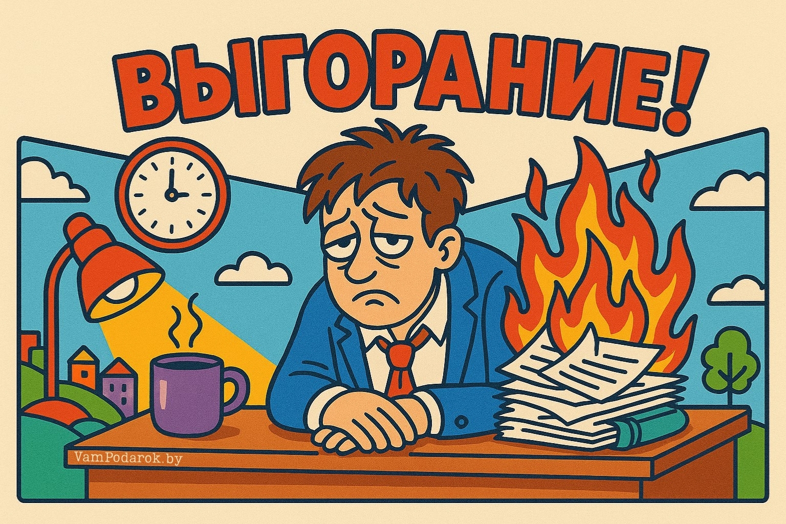 День осведомлённости о выгорании – картинка
