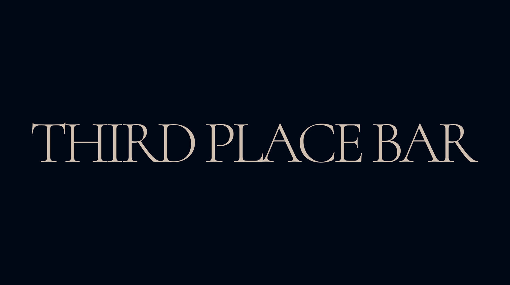 Third Place Bar