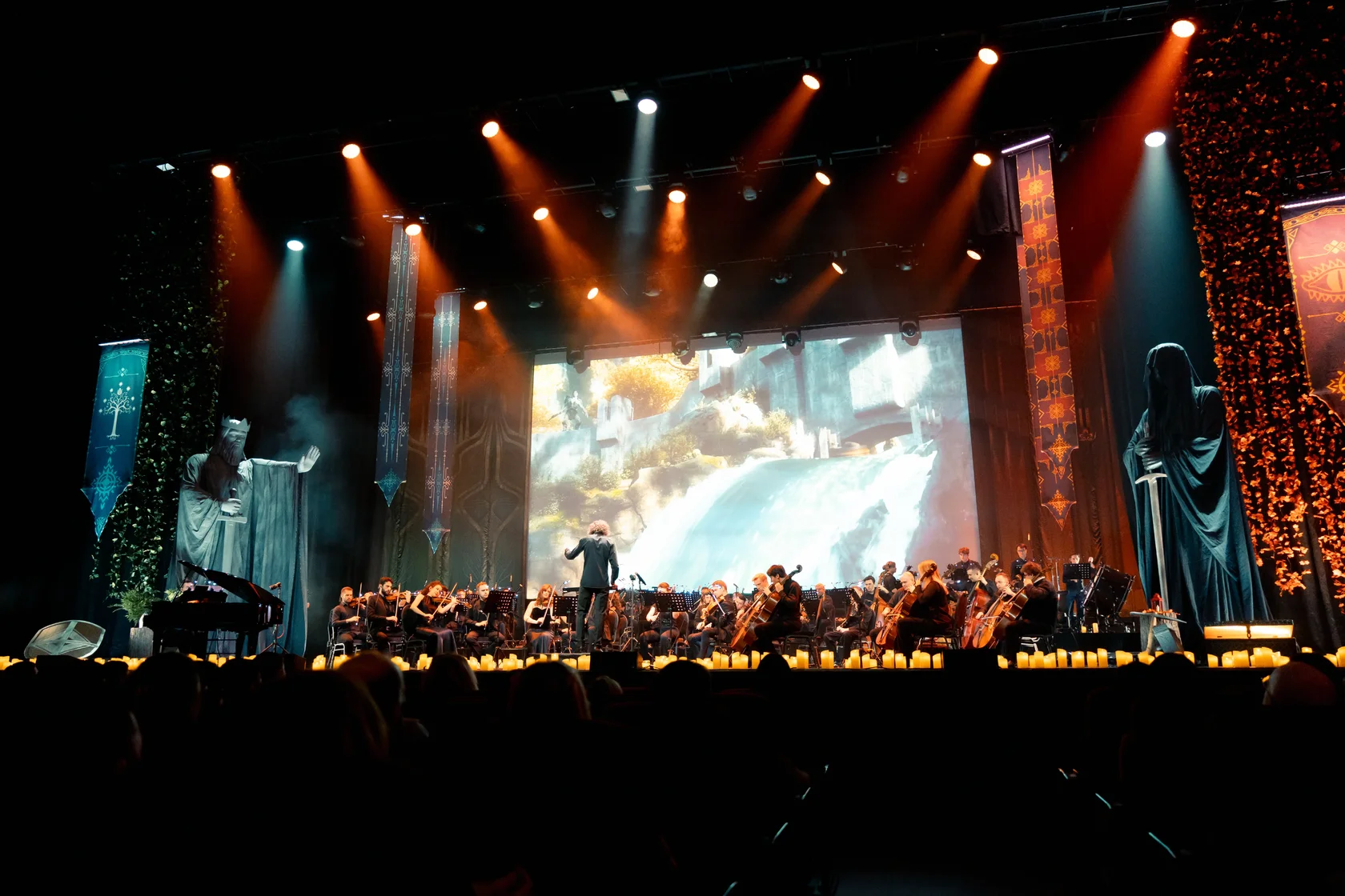 Зрительный зал во время концерта Imperial Orchestra