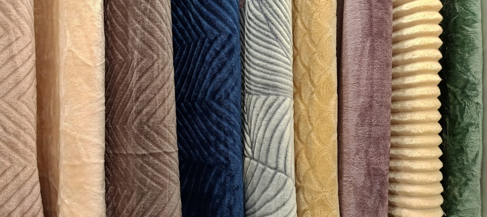 Ткани Велсофт однотонные на отрез