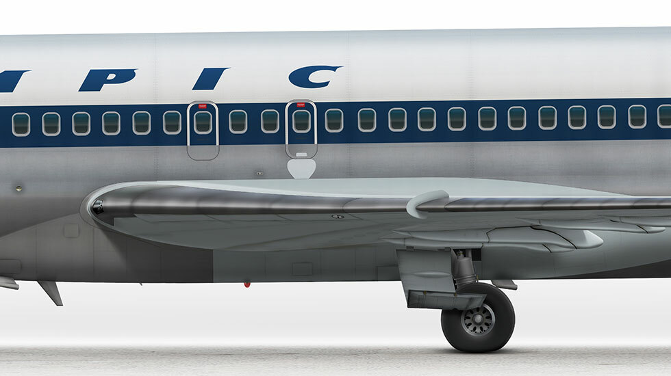 Olympic Airways Boeing 727-200 SX-CBC | Aviaposter