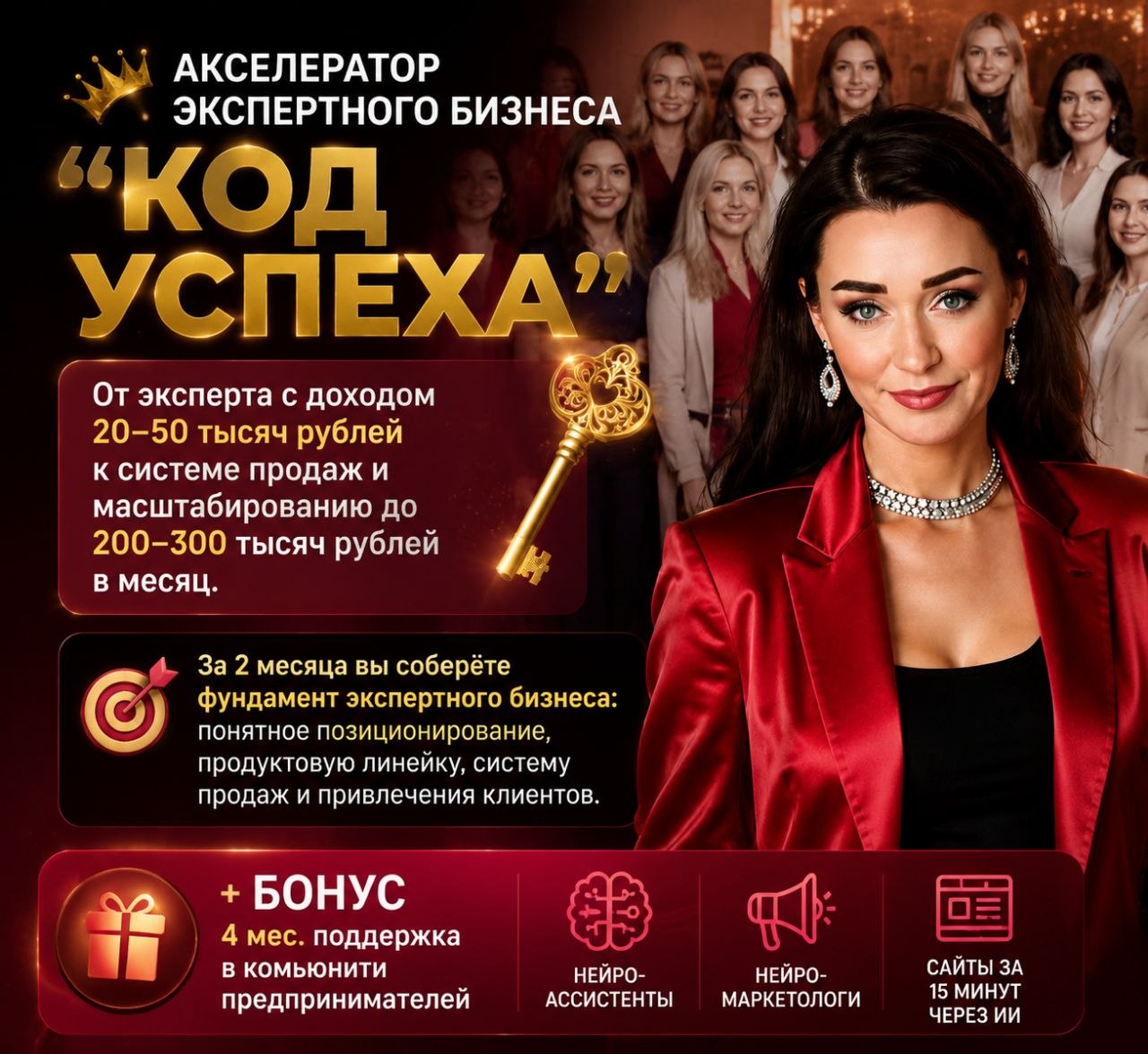 Код успеха — акселератор экспертного бизнеса