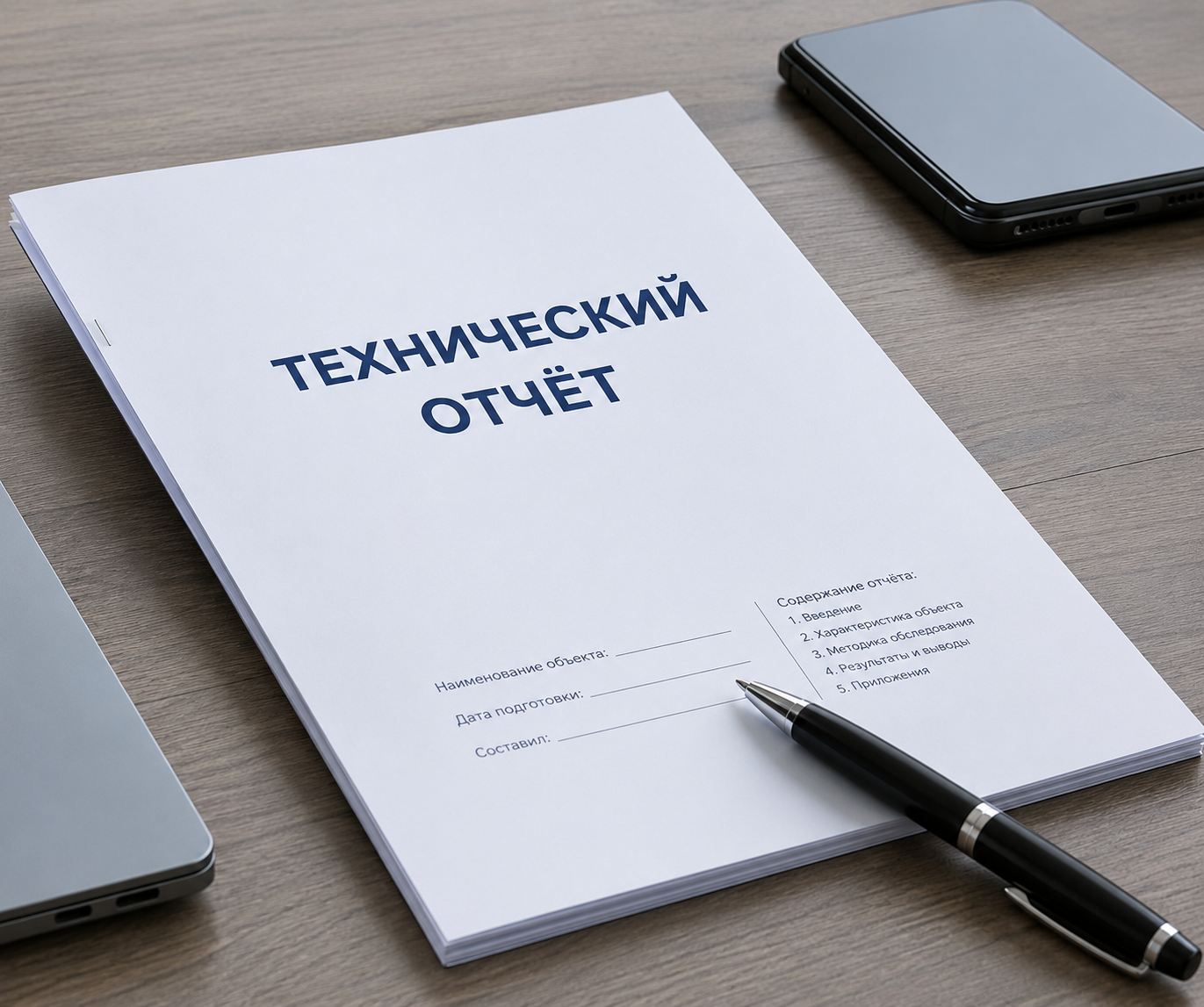 Подготовка отчёта с результатами исследований