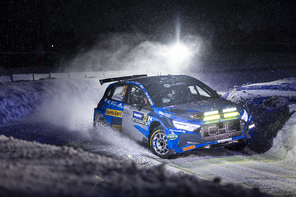 Эмиль Линдхольм и Реета Хямялайнен, Hyundai i20 N Rally2 (ALZ-R279), ралли Швеция 2024
