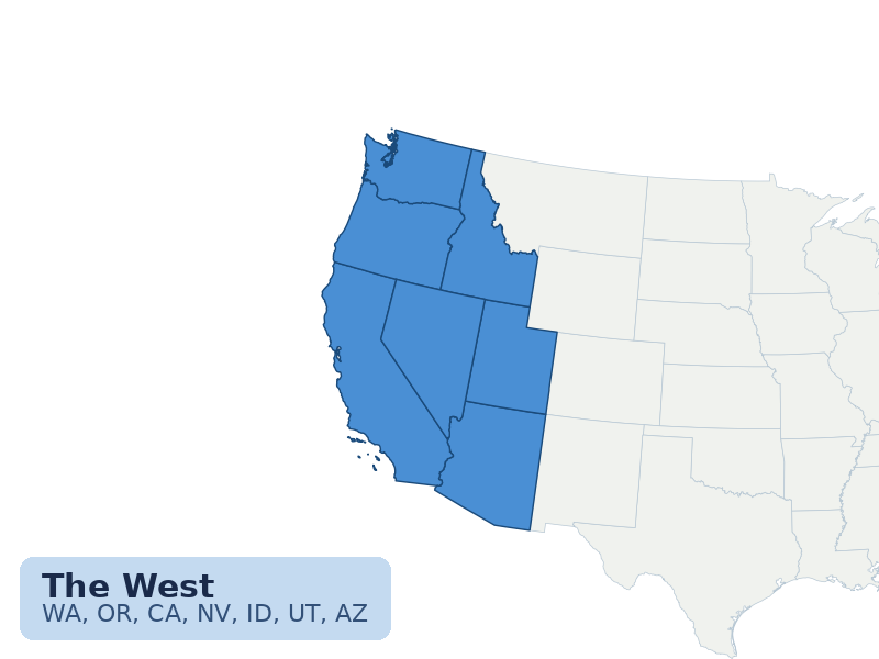 West region map