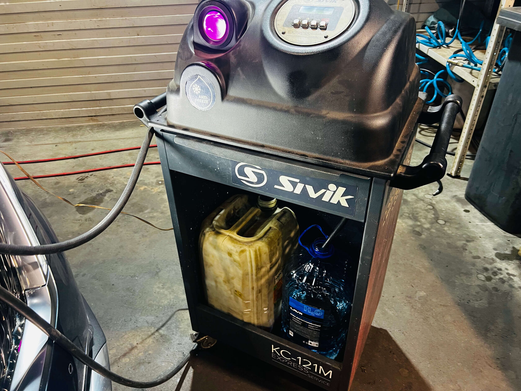 Промывка системы охлаждения Kia Carnival СПб