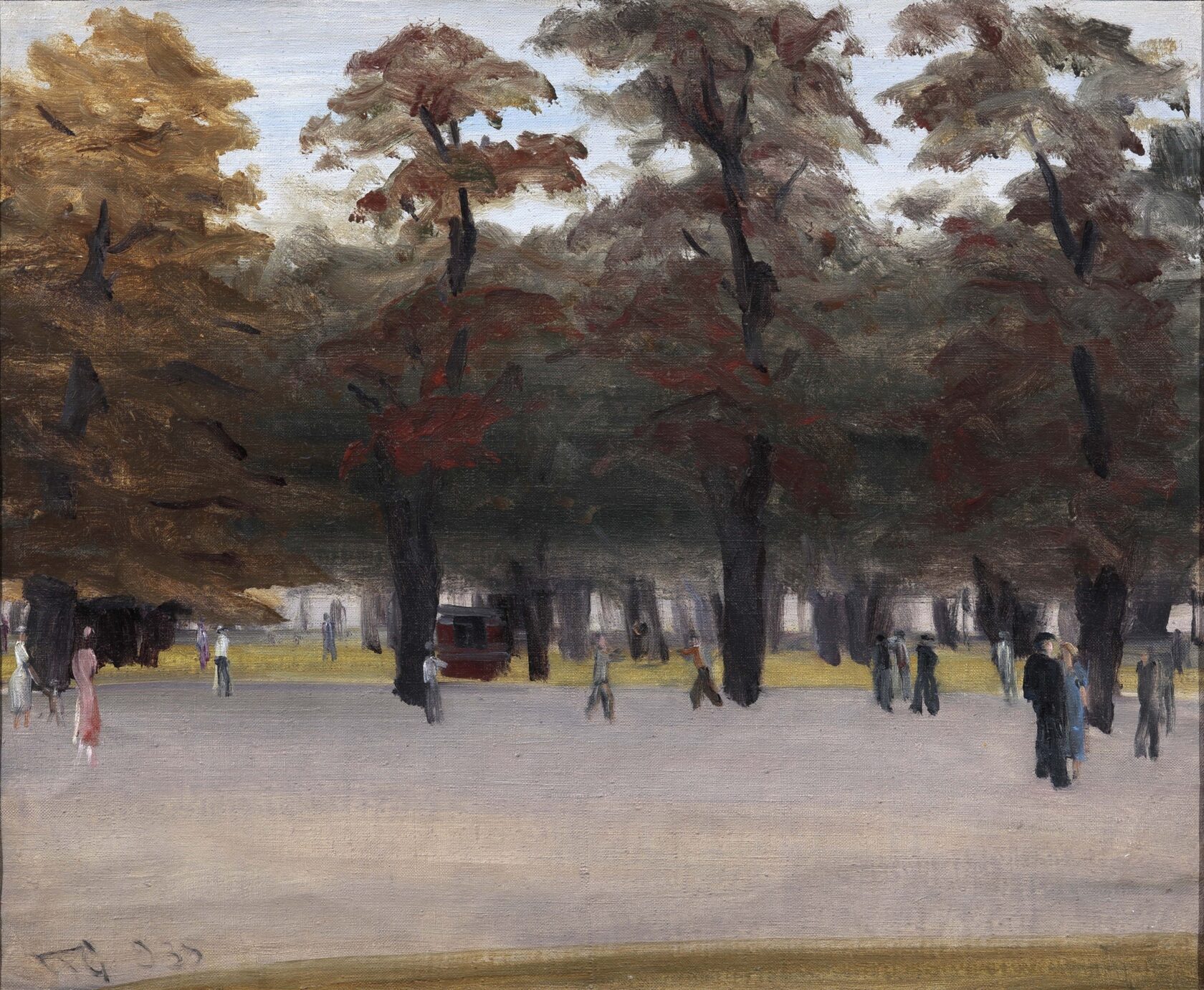 Летний сад. 1935