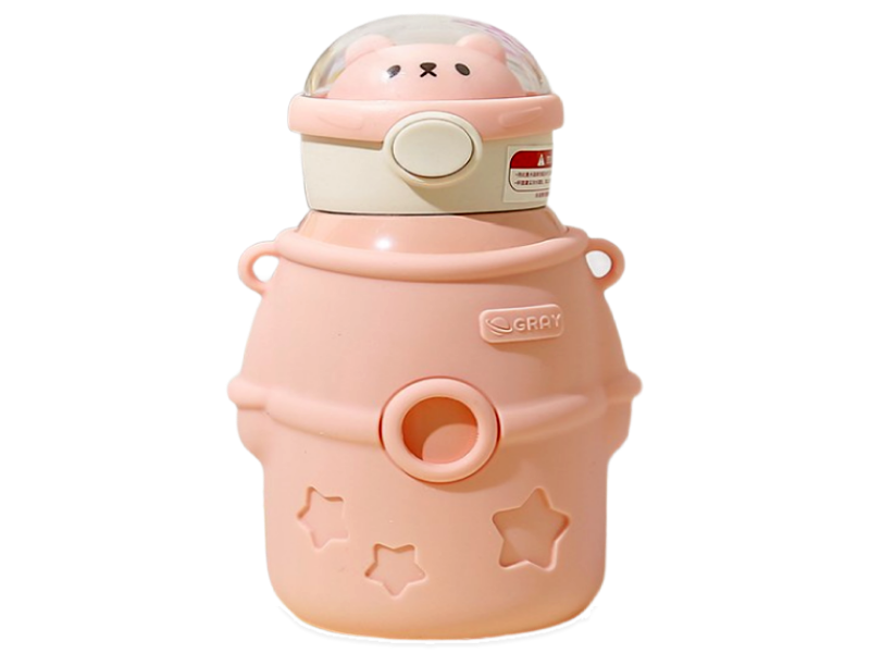 Детская термо кружка Star Peach Pink