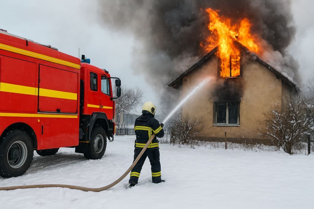 Пожарная безопасность зимой