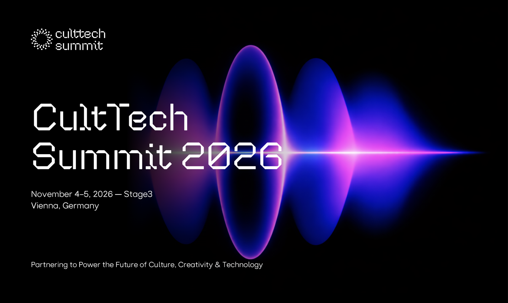 Generated slide — CultTech Summit 2026 cover