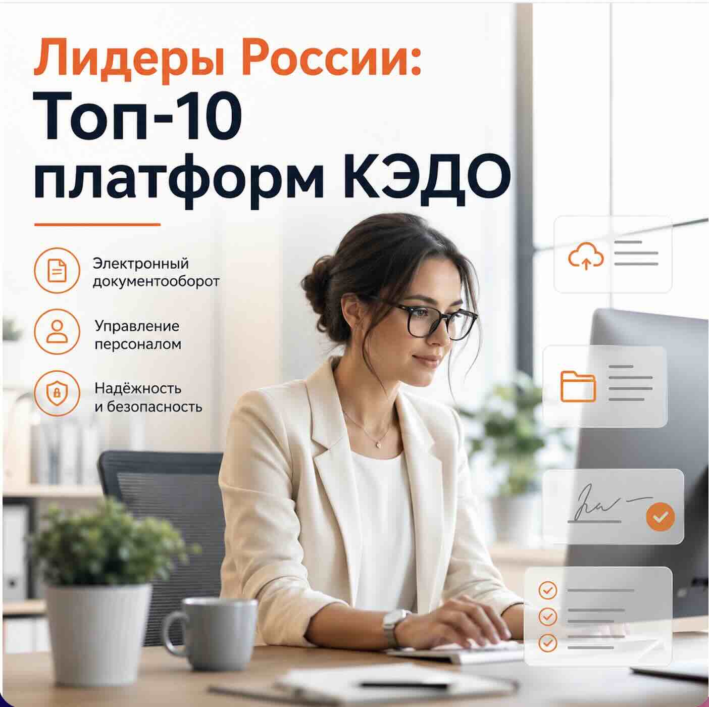 Лидеры России: Топ-10 платформ КЭДО